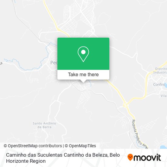 Caminho das Suculentas Cantinho da Beleza map
