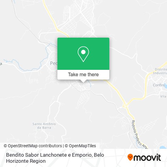 Bendito Sabor Lanchonete e Emporio map