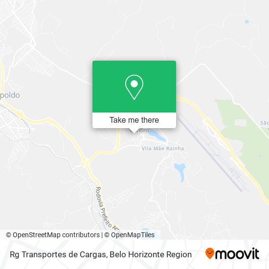 Rg Transportes de Cargas map