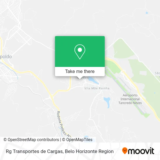 Rg Transportes de Cargas map