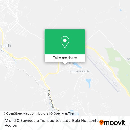 M and C Servicos e Transportes Ltda map