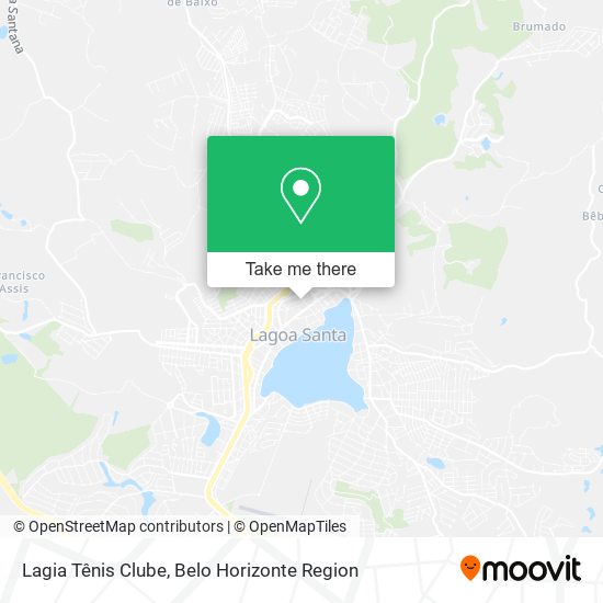 Lagia Tênis Clube map