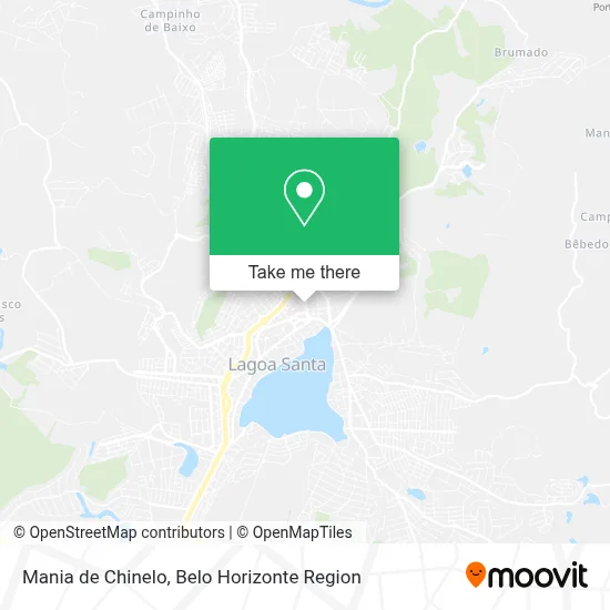 Mania de Chinelo map