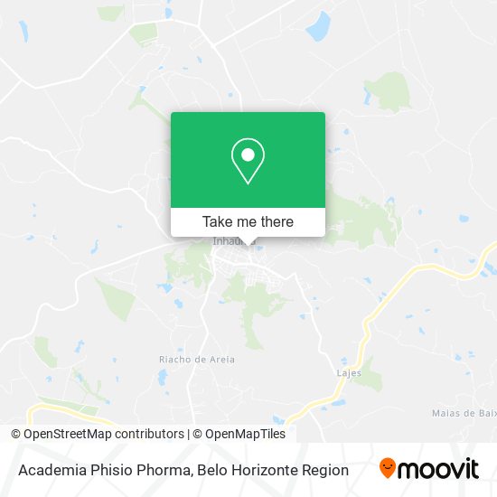 Academia Phisio Phorma map