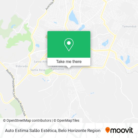 Auto Estima Salão Estética map
