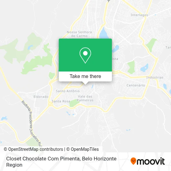 Closet Chocolate Com Pimenta map