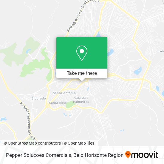 Pepper Solucoes Comerciais map