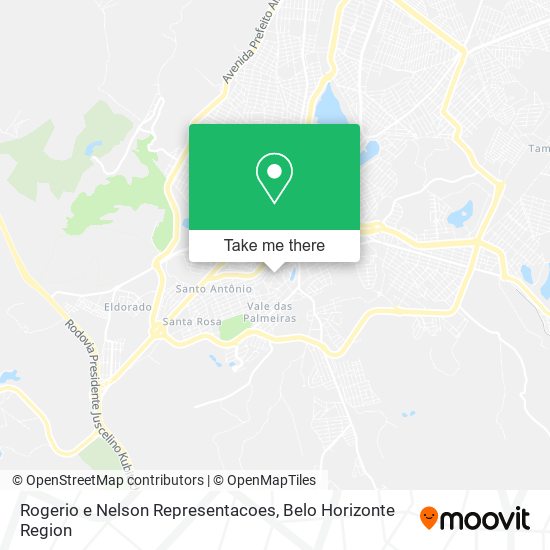 Rogerio e Nelson Representacoes map