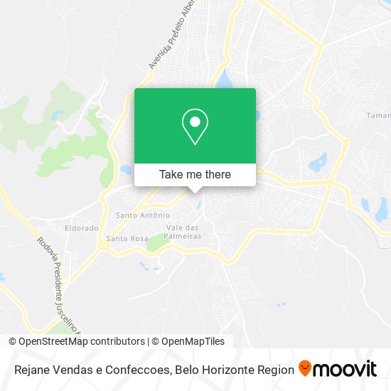 Rejane Vendas e Confeccoes map