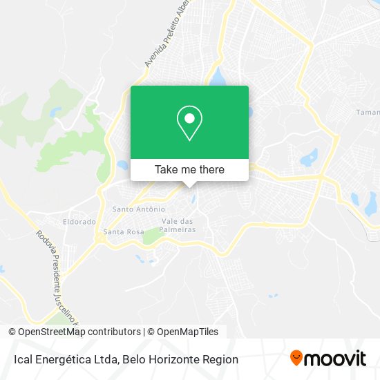 Ical Energética Ltda map