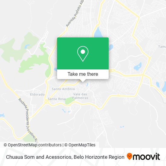 Chuaua Som and Acessorios map