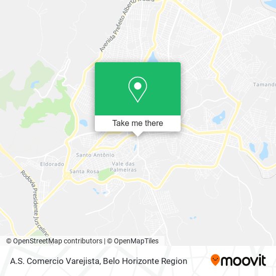 A.S. Comercio Varejista map