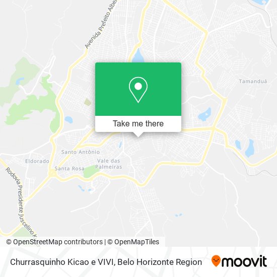 Churrasquinho Kicao e VIVI map