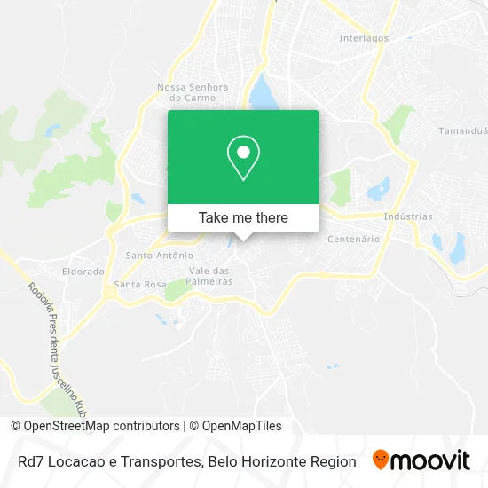 Rd7 Locacao e Transportes map