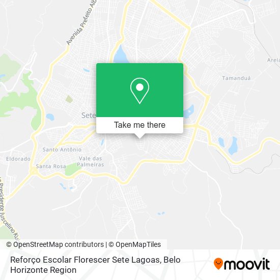 Reforço Escolar Florescer Sete Lagoas map