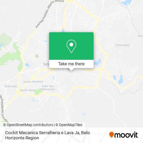 Cockit Mecanica Serralheria e Lava Ja map
