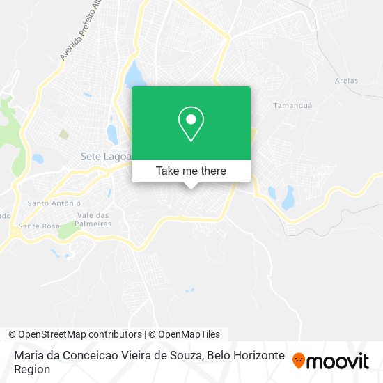 Maria da Conceicao Vieira de Souza map