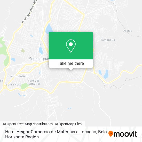 Hcml Heigor Comercio de Materiais e Locacao map