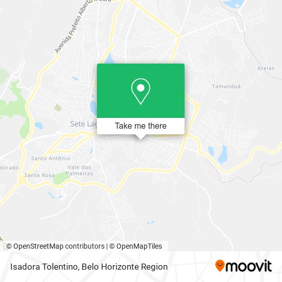 Isadora Tolentino map