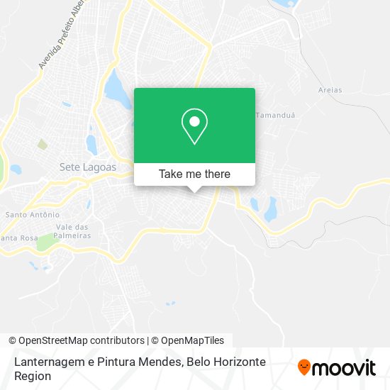 Lanternagem e Pintura Mendes map