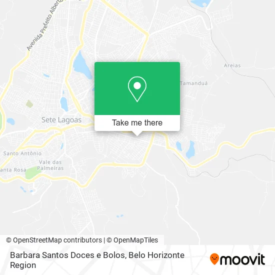 Barbara Santos Doces e Bolos map