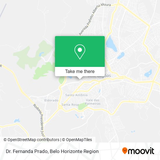 Dr. Fernanda Prado map