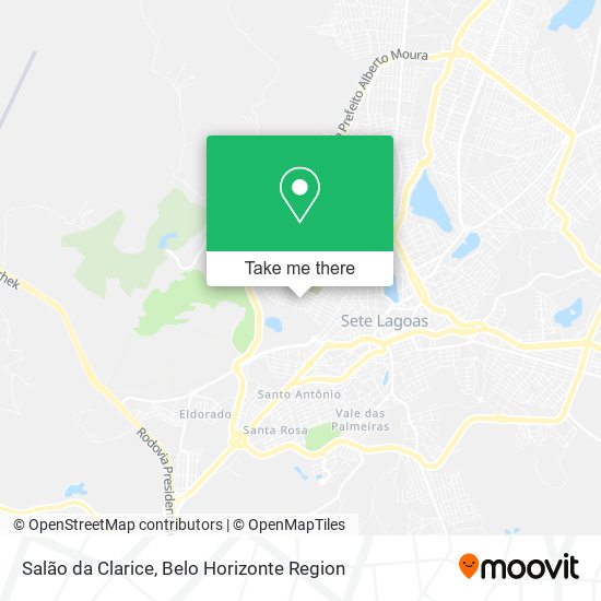Salão da Clarice map