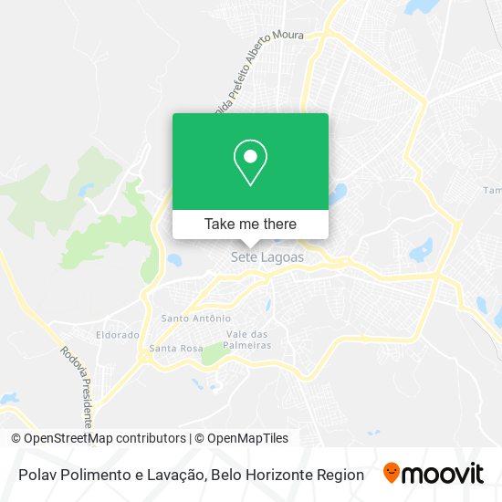 Polav Polimento e Lavação map