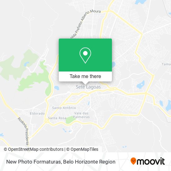 New Photo Formaturas map