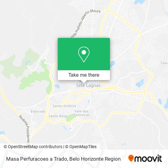 Masa Perfuracoes a Trado map