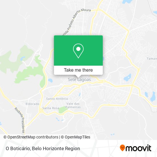 O Boticário map