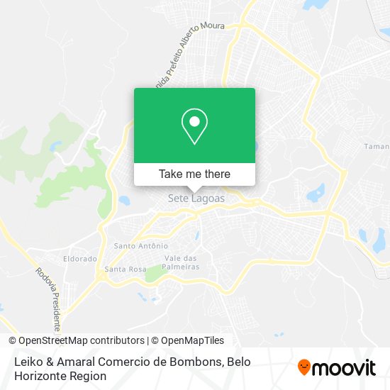 Leiko & Amaral Comercio de Bombons map