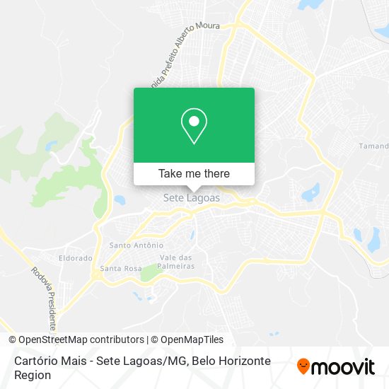 Cartório Mais - Sete Lagoas/MG map