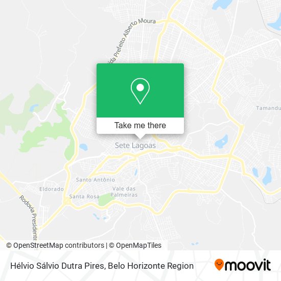 Hélvio Sálvio Dutra Pires map