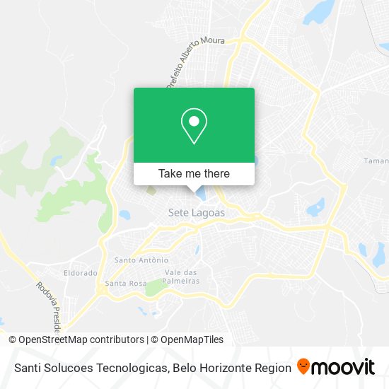 Santi Solucoes Tecnologicas map