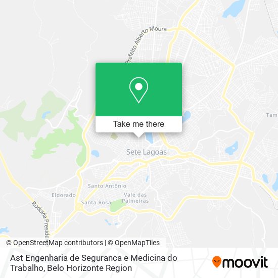 Ast Engenharia de Seguranca e Medicina do Trabalho map