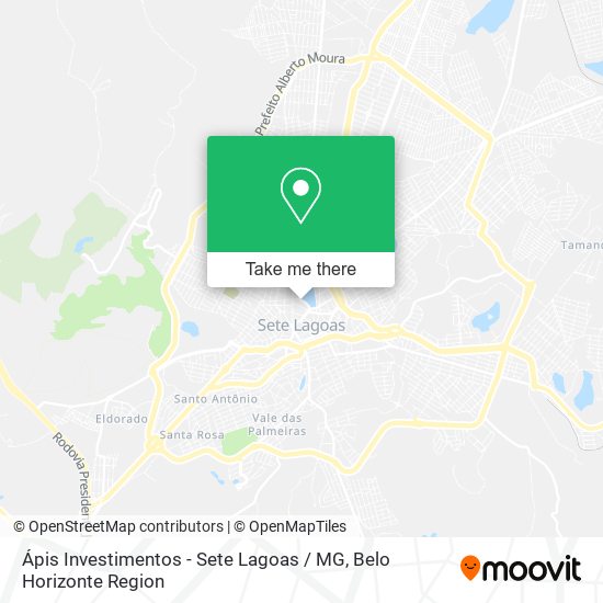 Ápis Investimentos - Sete Lagoas / MG map