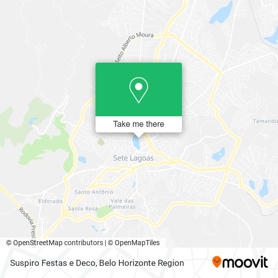 Suspiro Festas e Deco map