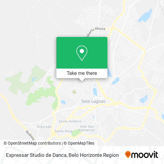 Expressar Studio de Danca map