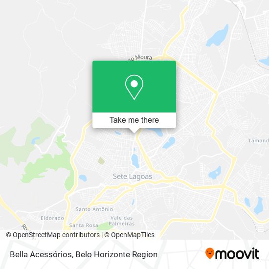 Bella Acessórios map