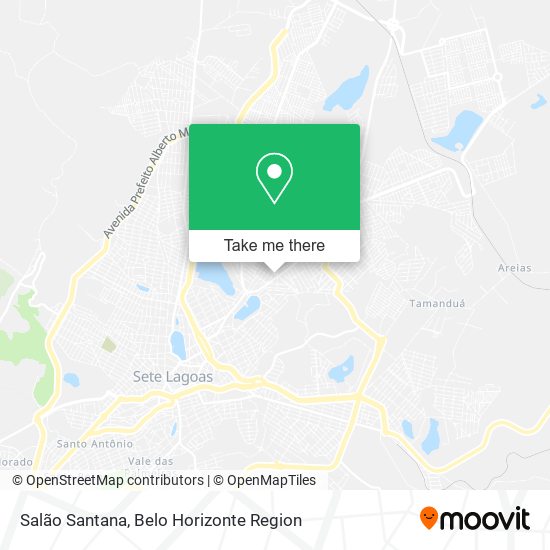 Salão Santana map