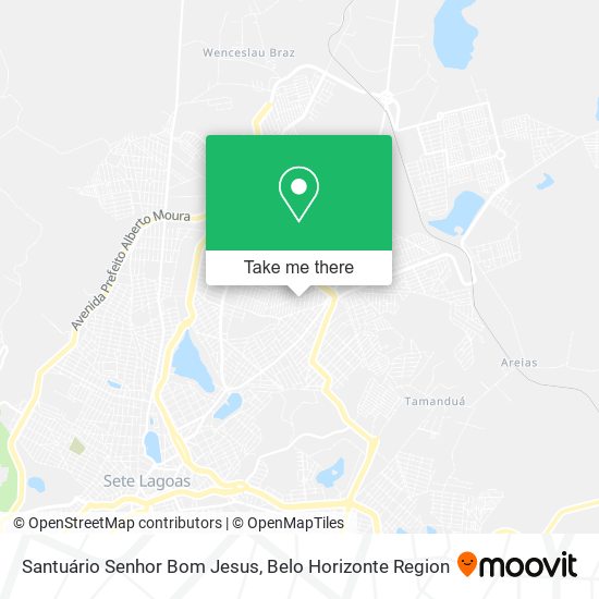 Santuário Senhor Bom Jesus map