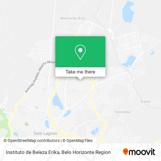 Instituto de Beleza Erika map