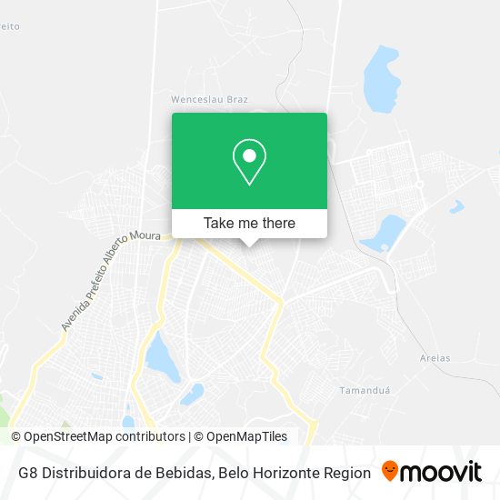G8 Distribuidora de Bebidas map