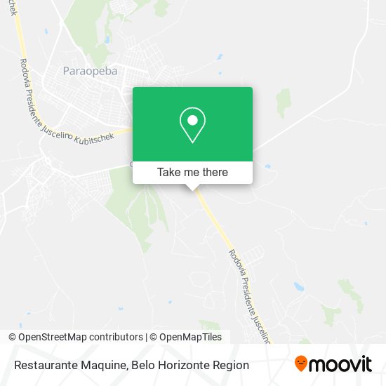 Restaurante Maquine map