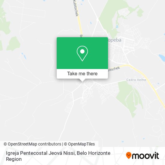 Igreja Pentecostal Jeová Nissi map