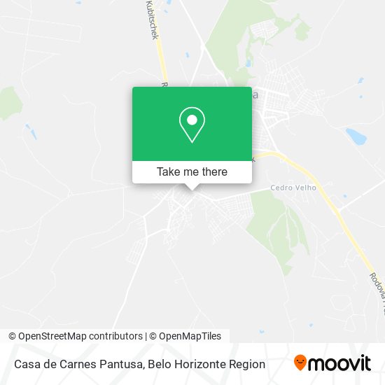 Casa de Carnes Pantusa map