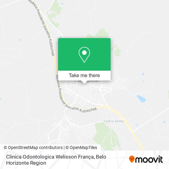 Clinica Odontologica Welisson França map