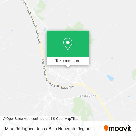 Miria Rodrigues Unhas map