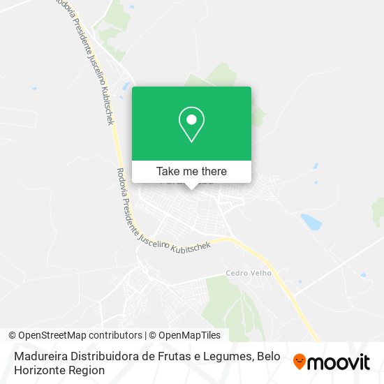 Madureira Distribuidora de Frutas e Legumes map